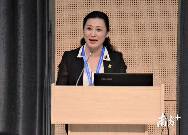 汕头大学党委书记、校长姜虹。 汕头大学党委书记、校长姜虹。