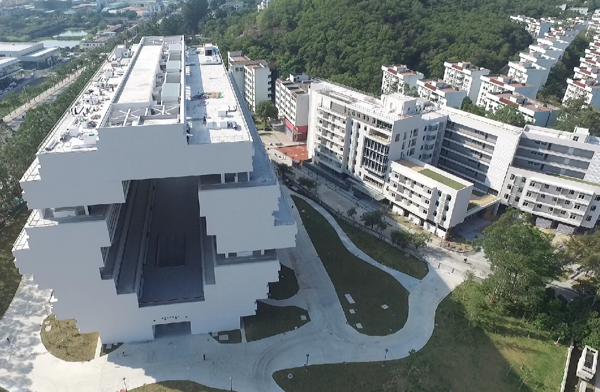 汕大航拍图-汕头大学 shantou university