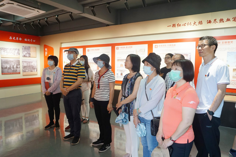 赓续潮汕红色血脉 传承伟大建党精神——机关工委4个党支部联合开展党史学习教育主题党日活动